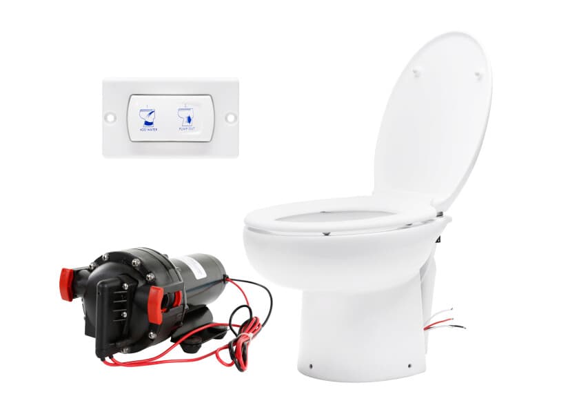 SANIMARIN 31 COMFORT Marine Toilet 12V seawater pump Image 1 of 17