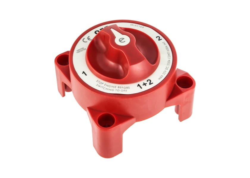 SEATEC Battery Selector Switch 4 positions 12V to 24V 350A Image 1 of 8