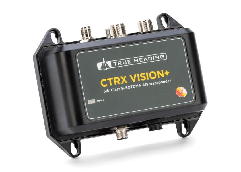 TRUE HEADING CTRX-VISION+ SOTDMA AIS Transponder 5W transmit power integr. splitter NMEA2000 GPS antenna Image 1 of 9