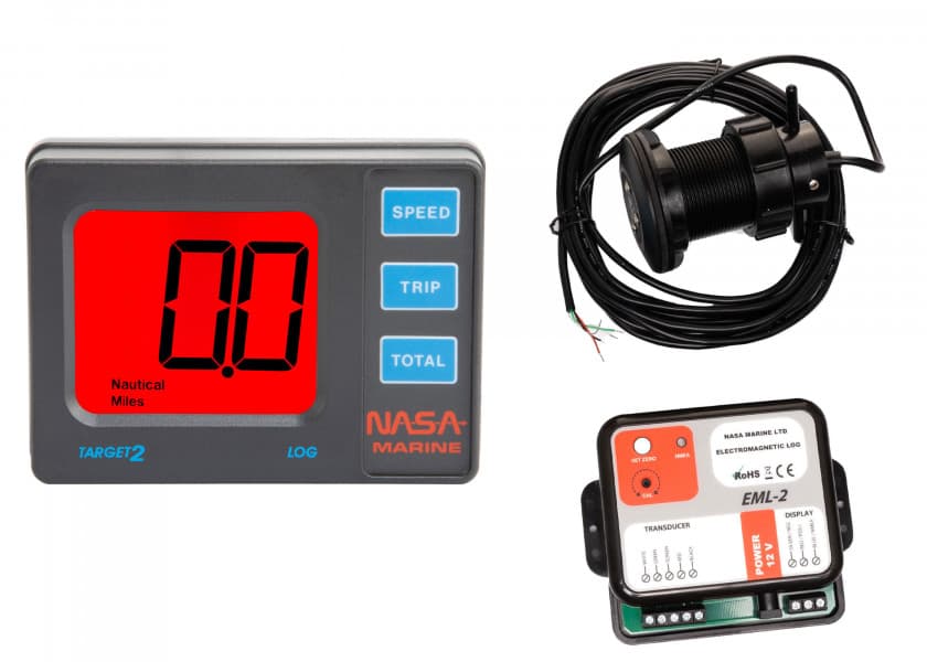 NASA MARINE Electromagnetic Log Sensor incl. Target Display Image 1 of 12