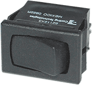 Rocker Switch DPDT - ON-(ON) - Image 1