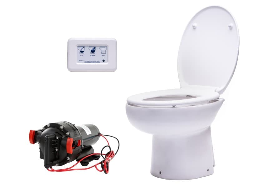 SANIMARIN 31 LUXE On-Board Toilet sea water 24 V low Image 1 of 19