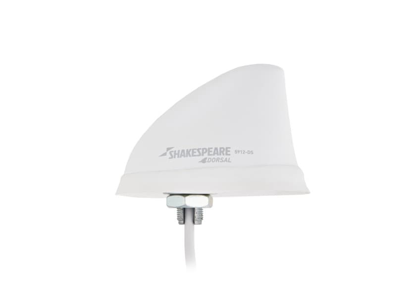 SHAKESPEARE DORSAL VHF Antenna white Image 1 of 4