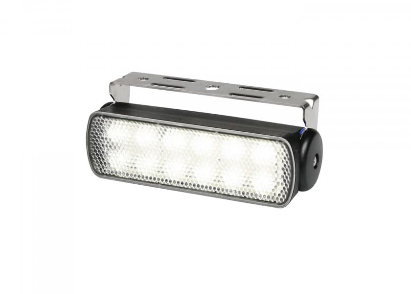 HELLA MARINE SEA HAWK LED Deck Floodlight black wide beam Image 1 of 6