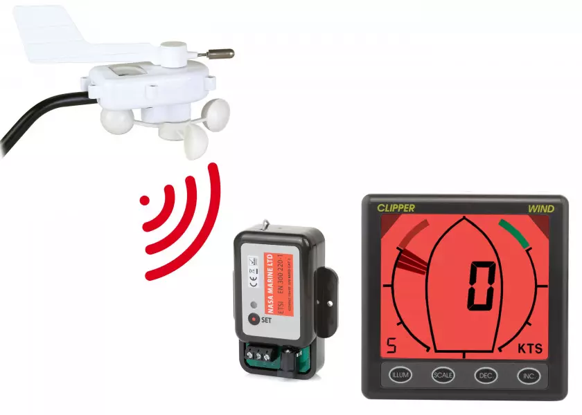 NASA MARINE CLIPPER Wireless Wind (plus sensor) Image 1 of 8