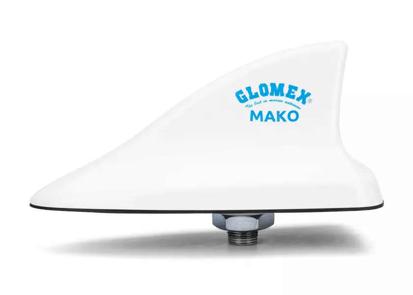 GLOMEX MAKO VHF Antenna white incl. 8m cable Image 1 of 8