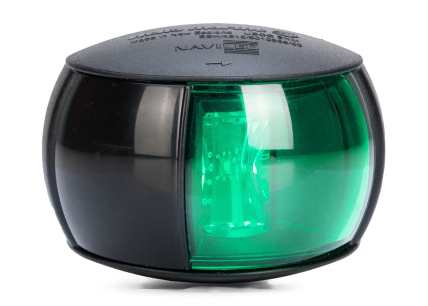 HELLA MARINE NaviLED Starboard Navigation Light black Image 1 of 7