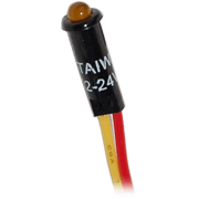 LED - 12/24V DC Amber - Image 1