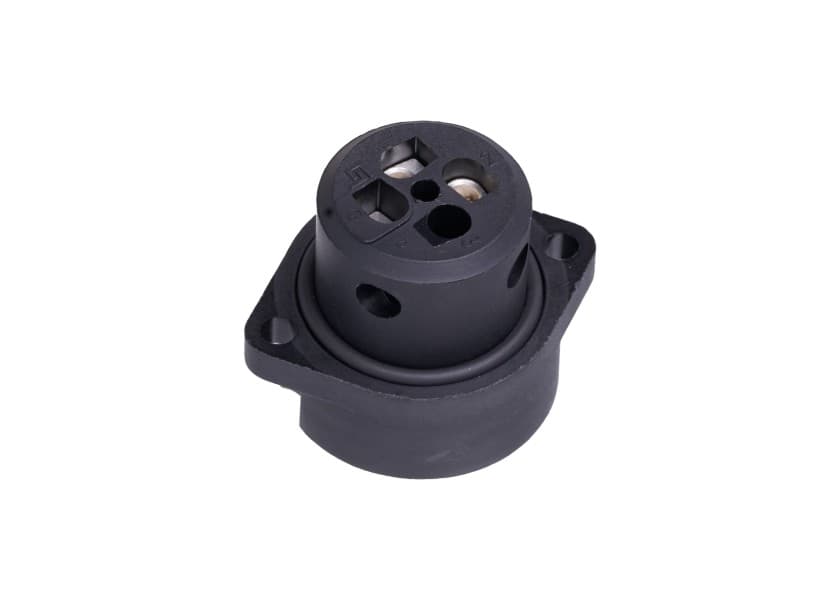 PHILIPPI 3-Pin Flange Socket series 692 Image 1 of 5