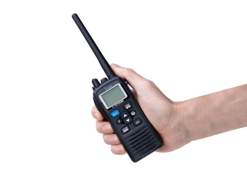 ICOM IC-M73 EURO PLUS Handheld Marine Radio Image 1 of 13