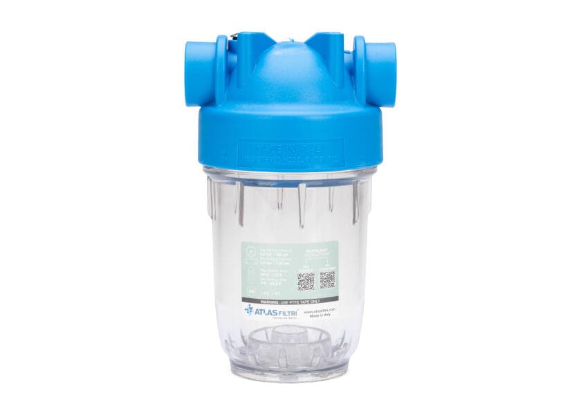 ATLAS Drinking Water Filter Single Housing without pressure gauge small Image 1 of 11