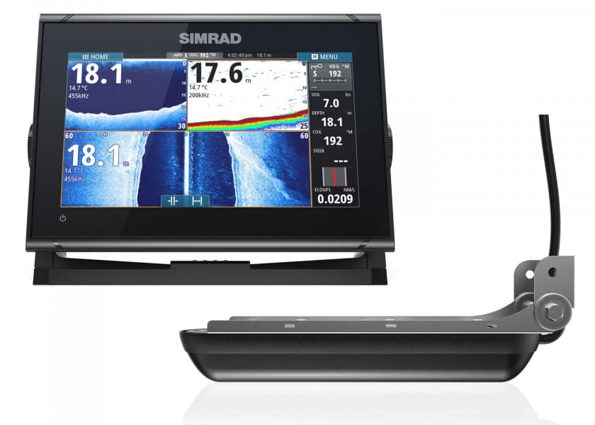 SIMRAD GO9 XSE Touch with 3IN1 Active Imaging Transducer Image 1 of 10
