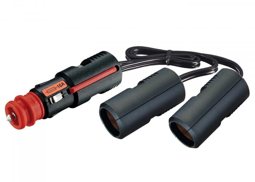 Dual Socket for Cigarette Lighter Sockets Image 1 of 1
