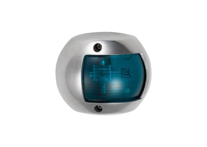 COMPACT 12 LED Starboard Side Light stainless steel Image 1 of 3