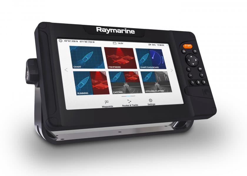RAYMARINE Element 9S buttons CHIRP sonar module Image 1 of 5