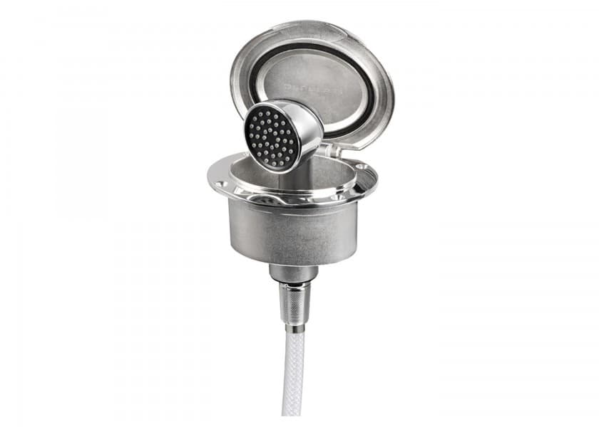 KEJI Stainless Steel Deck Shower 2.5m PVC hose Image 1 of 5