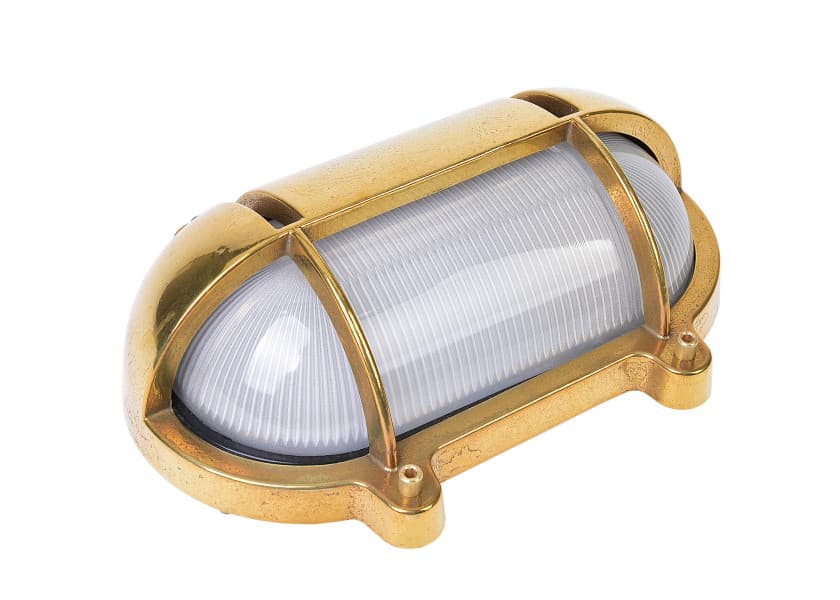 Heavy-Duty Wall Light brass Image 1 of 5