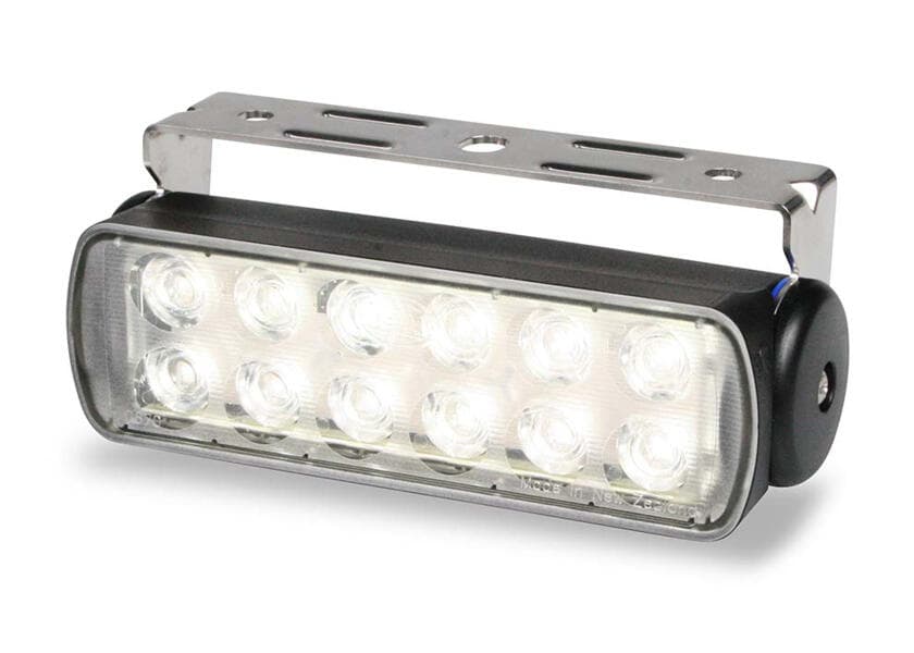 HELLA MARINE SEA HAWK LED Deck Floodlight black spot Image 1 of 2