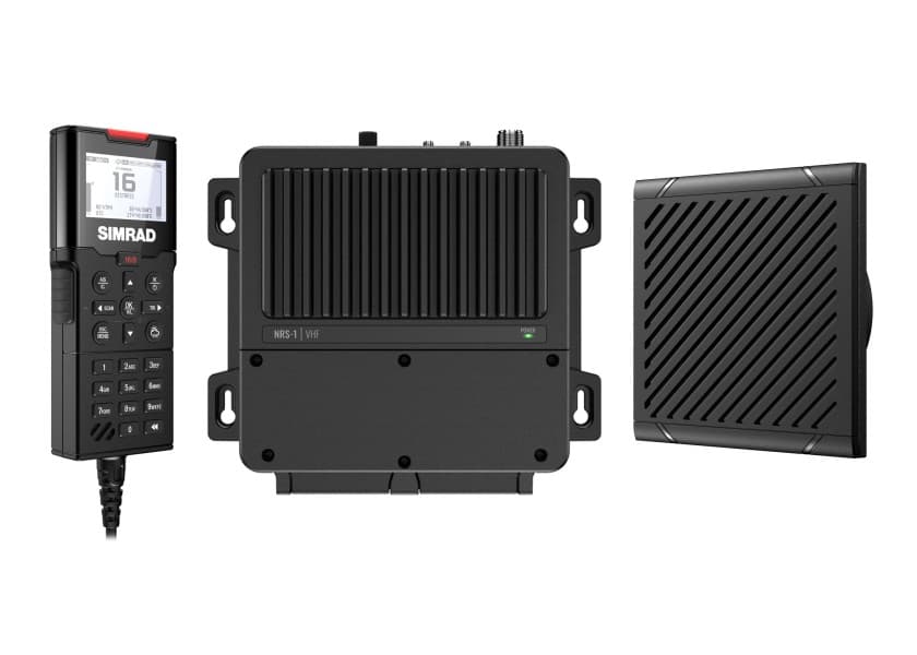 SIMRAD RS100 Black Box VHF Marine Radio Image 1 of 15