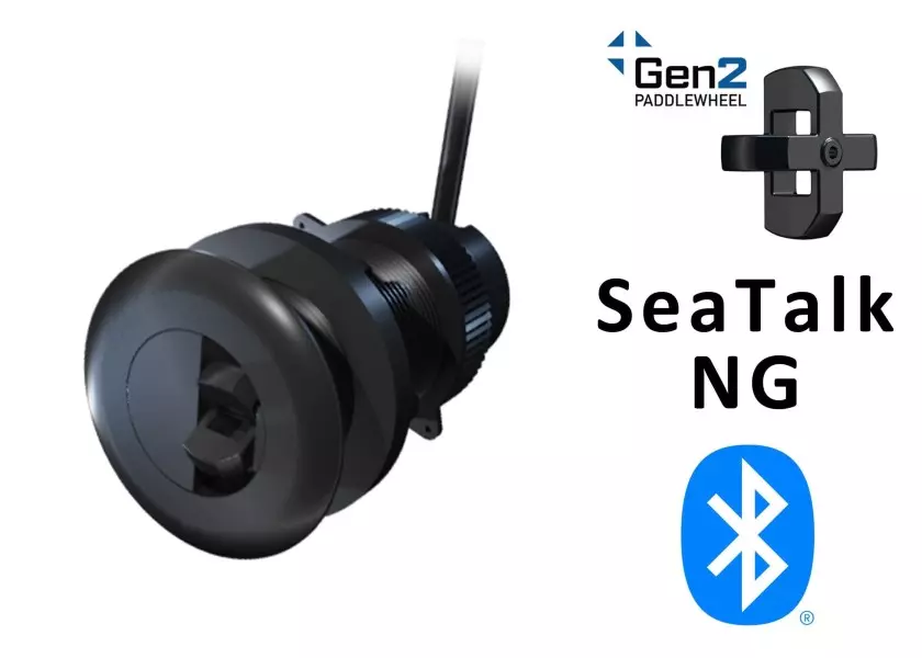 RAYMARINE DST810 GEN2 Through-Hull Transducer SeaTalkNG Bluetooth Image 1 of 7