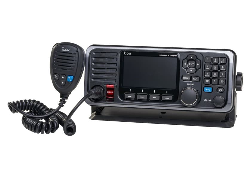 ICOM IC-M605EURO VHF Marine Transceiver with AIS and GNSS Receiver Image 1 of 9