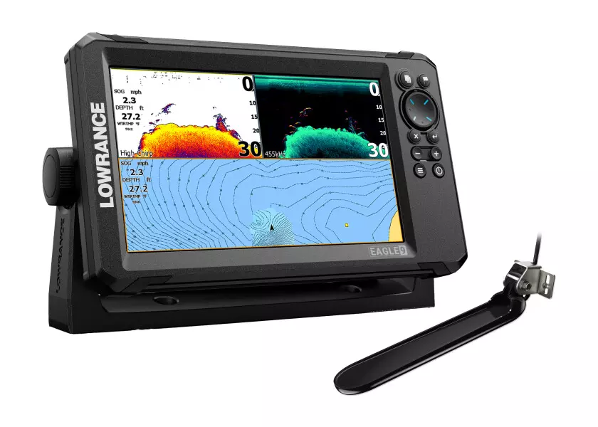 LOWRANCE Eagle 9 with TripleShot™ HD Transducer Image 1 of 12