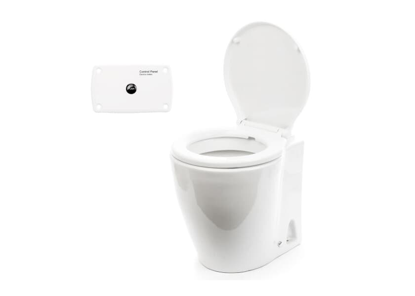 OCEAN TECHNOLOGIES LAGUNA Electric On-Board Toilet 24 V standard size sea water pump Image 1 of 9