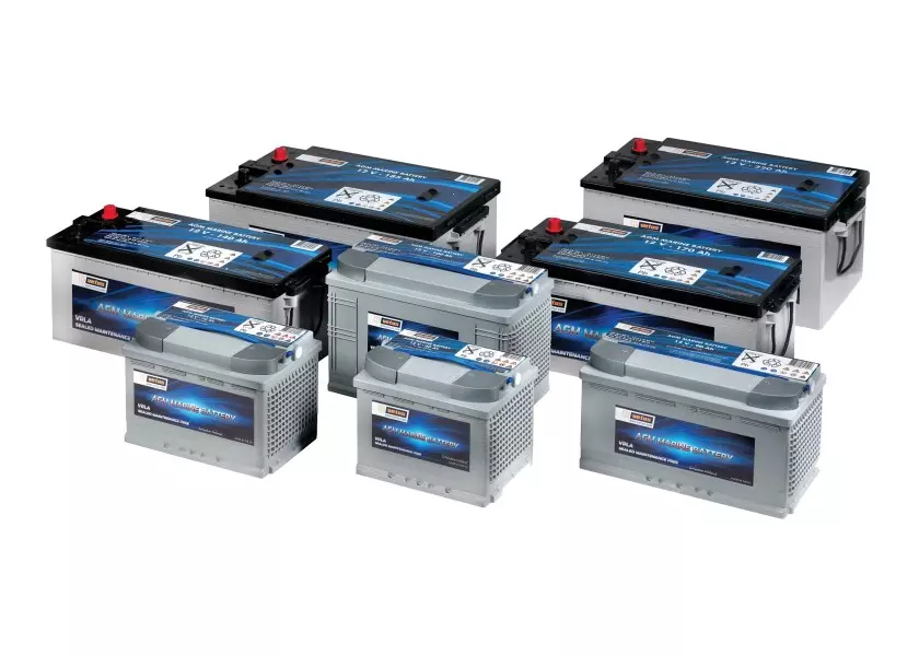 VETUS AGM Boat Battery 60 Ah to 220 Ah Image 1 of 11