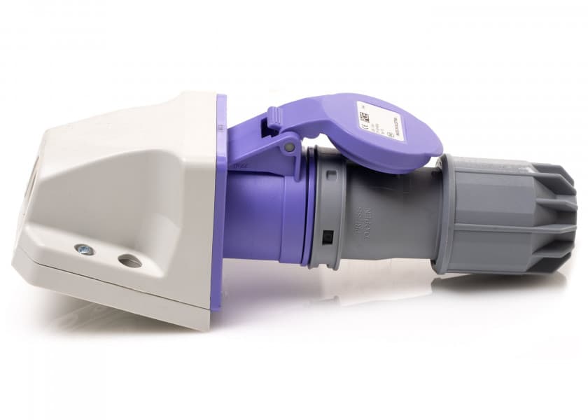 CEE Surface-Mounted Plug Connector 32 A 2-pin Image 1 of 5