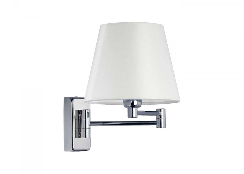 QUICK ISABELLA Wall Light chrome 2 swivelling arms Image 1 of 2