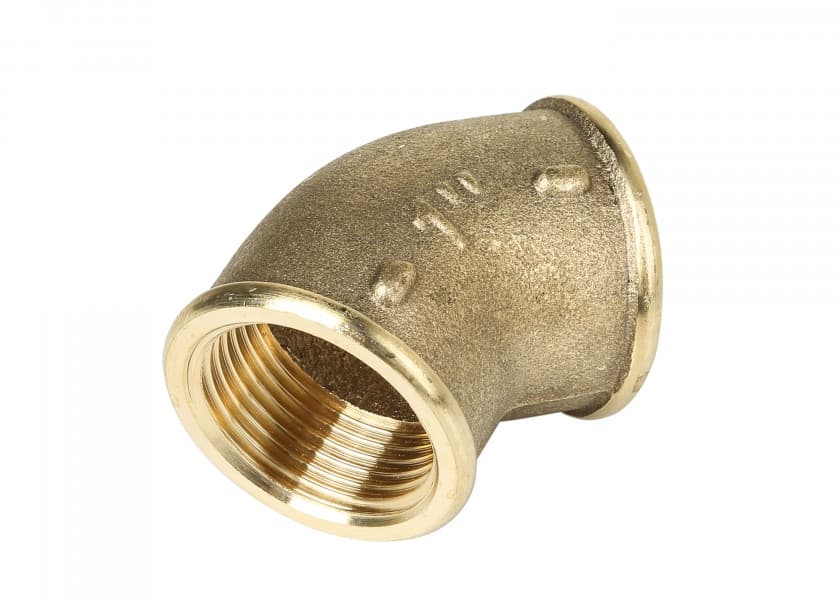 MAESTRINI 45° Brass Elbow CR Image 1 of 2